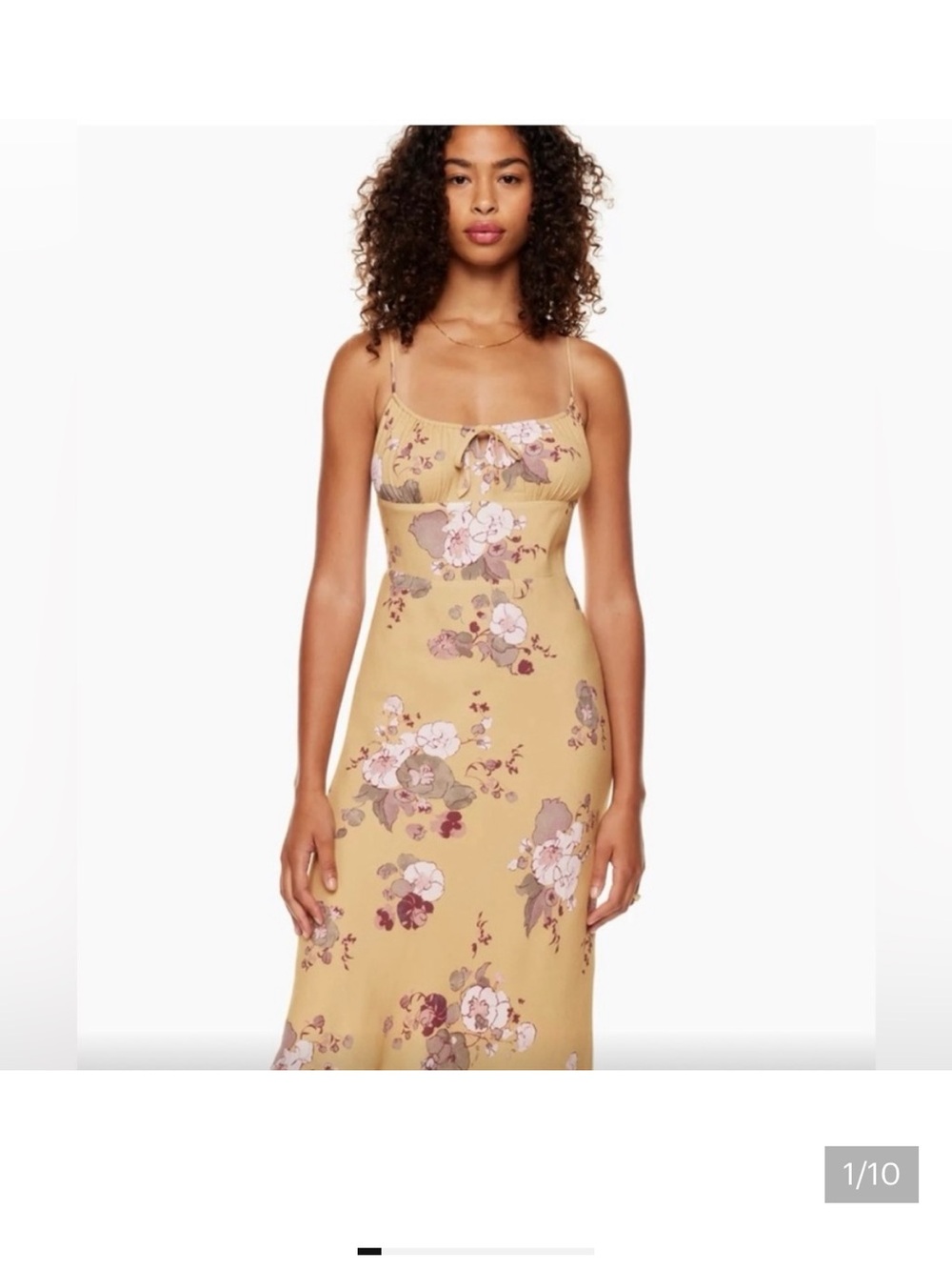 Aritzia Wilfred Bellow Midi dress NwT